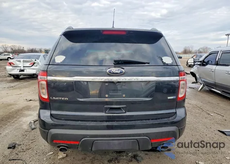 2013 Ford Explorer Limited z USA, uszkodzony, nr VIN 1FM5K8F83DGC23816